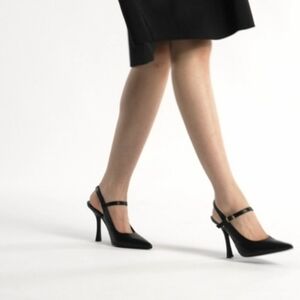 Dream Pairs Closed Toe Stiletto Pointed Toe Pumps High Heels Size 11 Black New